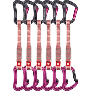 Jištění Sada expresek Ocún Raven Qd Zoom 20 Cm 6-Pack Barva: růžová