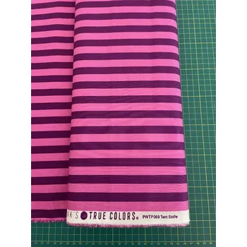 Free Spirit Pruhovaná metráž z Tula Pink's True Colors vzor Tent Stripe Foxglove