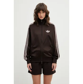 Dámské oblečení Mikina adidas Originals, XXS, hnědá, 89X