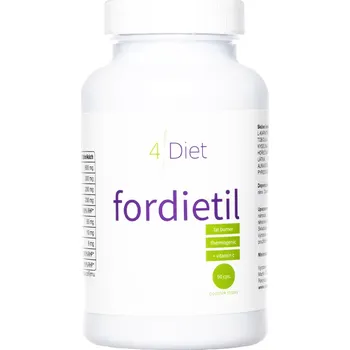 Spalovač tuku 4Diet Spalovač tuku Fordietil, 90 cps.