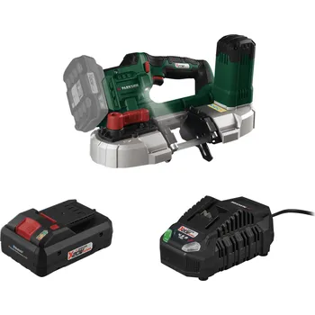 Pásová pila PARKSIDE® Aku pásová pila PMBA 20-Li A1, Smart 4 Ah