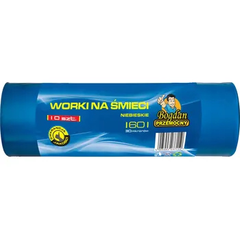 Pytle na odpadky Pytle na odpad 160l 10 Ks. LDPE Bogdan Przemocny VELMI PEVNÉ!