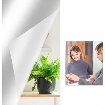 Zrcadlo FÓLIE FÓLIOVÉ SAMOLEPICÍ ZRCADLO NA NÁBYTEK 200X60CM