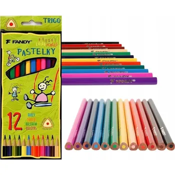 Kresba Pastelky Fandy 12 ks