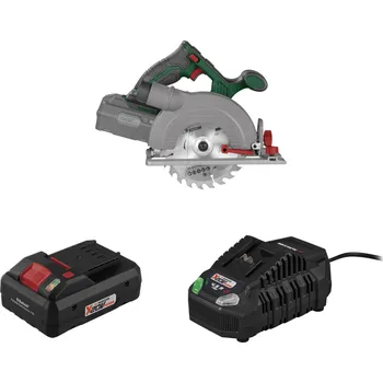 Okružní pila PARKSIDE® Aku ruční okružní pila PHKSA 20-Li C4, Smart 4 Ah