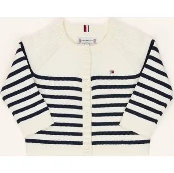Pánský svetr Tommy Hilfiger Svetr pro miminko, bílá / tmavě modrá, 92