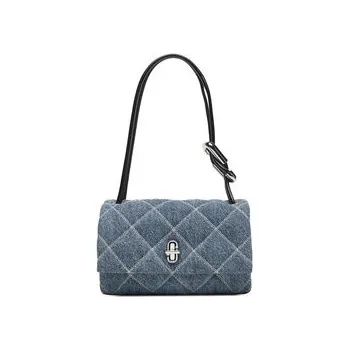 Marc Jacobs Kabelka The Quilted Denim Mini 2P5HSH013H03 Modrá 00