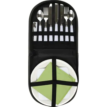 Nákupní taška CMP KA4789 Piknikový set v pouzdře pro 2 osoby, šedá