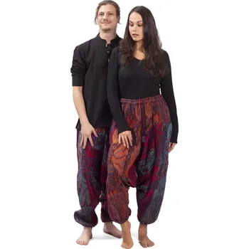 Dámské kalhoty Teplé harémové kalhoty / Sultánky JUNGLE II.