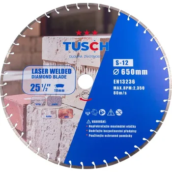 Řezný kotouč Diamantový kotouč řezný TUSCH S-12
