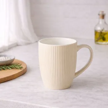 BOLTZE Hrnek béžový Ranura 290 ml