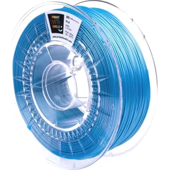 3D tisk PLA SATIN filament Sky Blue 1,75 mm Print With Smile 0,5 kg