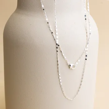 Řetízek Stříbrný fasetový řetízek