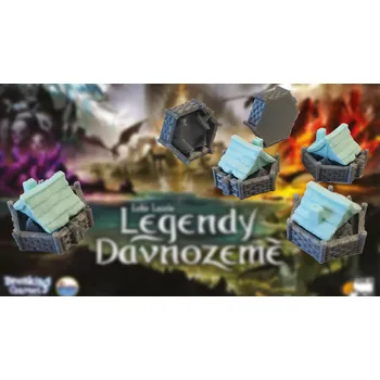 Příslušenství k deskovým hrám Thingiverse Základny pro hrady do hry Legendy Dávnozemě