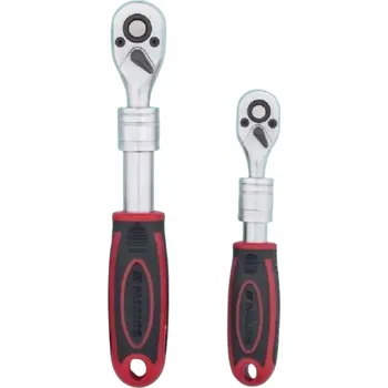 Ráčna PARKSIDE Sada 2 teleskopických ráčen 1/4" a 3/8", 72 zubů