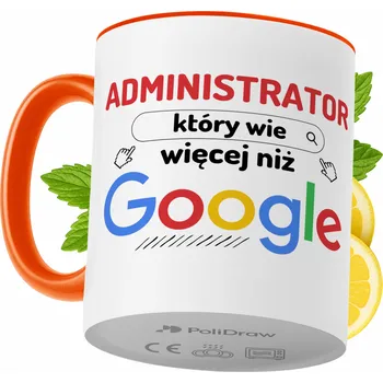 Hrnek Polidraw Hrnek Polidraw Pro Administrátora, keramický, 330 ml