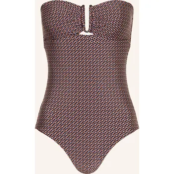 Dámské plavky Jets Australia Dámské Plavky S Bandeau Desertgeo, tmavě hnědá...