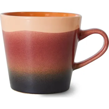 HK living Kameninový hrnek na americano 70's Rice 250 ml