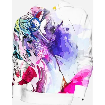 Dámská mikina UTOPY Dámská sportovní mikina Lines of creativity fullprint - starý střih Velikost: XL