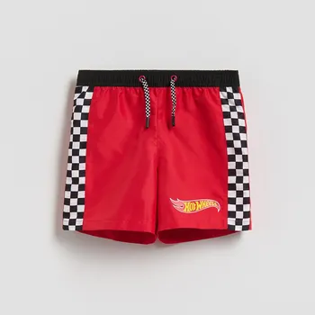 Dětská móda Reserved - BOYS` SWIMMING SHORTS - červená - 698IH-33X - 698IH-33X-U12