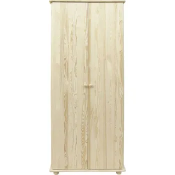 Šatní skříň Skříň 04 - masiv borovice Odstín: Borovice přírodní