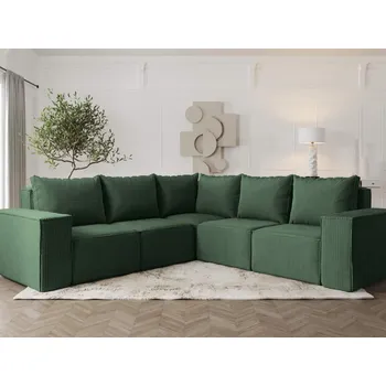 Sedací souprava Rohová sedací souprava - Lea - Zelená 14