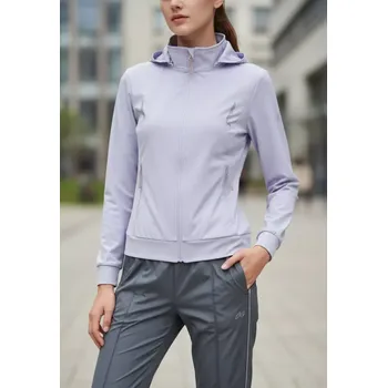 Dámská větrovka Dámská sport letní bundička fialková