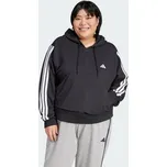 Adidas Mikina Essentials 3-Stripes French Terry Quarter-Zip