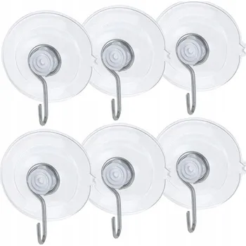 Věšák Háček s přísavkou Get-It bezbarvý (průhledný)