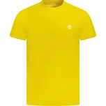 Žluté tričko Timberland s krátkým rukávem