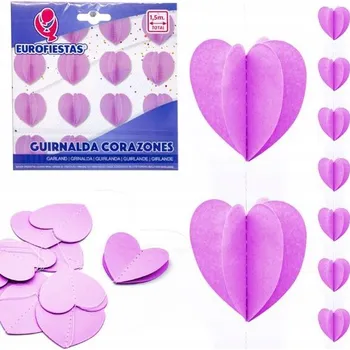 Kreativní dekorace na párty - Girlanda kulatá