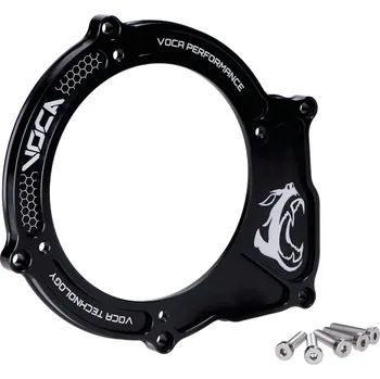 Blok motoru Voca Racing Kompletní kryt zapalování Voca CNC, černý, pro Minarelli AM6 VCR-RD10188.COVER.1