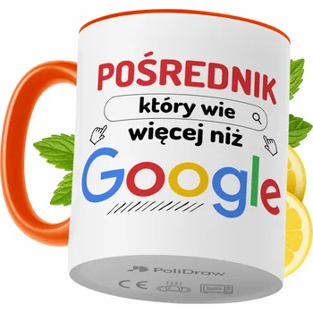 Hrnek Polidraw Hrnek Polidraw pro prostředníka keramika 330 ml