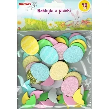 samolepka Velikonoční pěnové Samolepky na vajíčka PVE14 Brewis