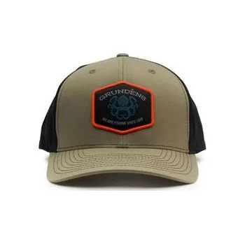 Rybářské oblečení Grundéns Kracken Trucker 312 Loden/Black O/S Velikost: UNI