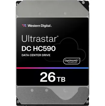 Počítač Western Digital DC HC590 vnitřní pevný disk 24 TB 7200 ot/min 3.5" SAS