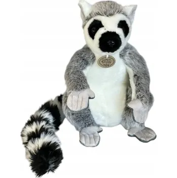 plyšák Plyšová Hračka Lemur Sedící - 28 cm