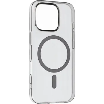 Pouzdro na mobilní telefon Zadní kryt Transparent Slim Magsafe pro iPhone 14 Pro graphite