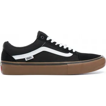 Pánské tenisky VANS boty - Old Skool Pro Black/White/ (BW9)