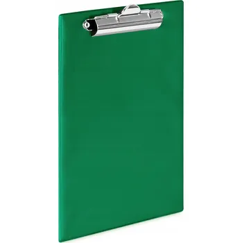 DESKA S KLIPEM CLIPBOARD A5 PODLOŽKA NA PSANÍ ZELENÁ KANCELÁŘ ŠKOLA PVC