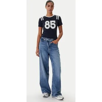 Pánská móda Tommy Jeans T-Shirt DW0DW22760 Tmavomodrá S