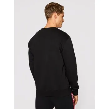 Pánská mikina Alpha Industries Mikina Basic 178302 Černá Regular Fit S