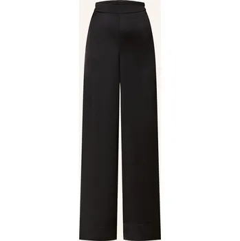 Dámské kalhoty Mac Dámské Saténové Kalhoty Coralie, černá, 44