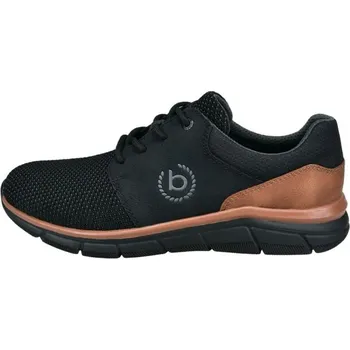 Pánské polobotky Pánské černo-hnědé extra lehké tenisky Bugatti 341-AFA01-6900 Velikost: 45