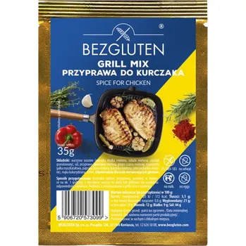 Koření Bezgluten Koření směs grilovací na kuře bez lepku 35g