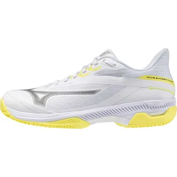 Dámská sportovní obuv MIZUNO WAVE EXCEED COURT PADEL(F) / White/Black Sand/Lemon Tonic / 42.0/8.0