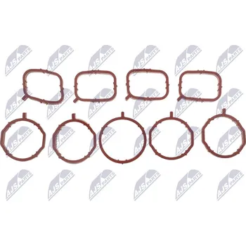 Spojovací materiál motoru Sada těsnění, koleno sacího potrubí NTY BKS-VW-007A