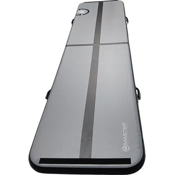 Žíněnka Airtrack MASTER S-Pro nafukovací žíněnka 600 x 150 x 20 cm - antracit - černá