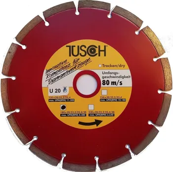 Řezný kotouč Diamantový kotouč řezný TUSCH U-20