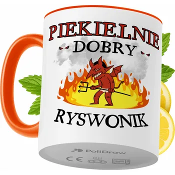 Hrnek Polidraw Hrnek Polidraw pro kreslíře keramika 330 ml